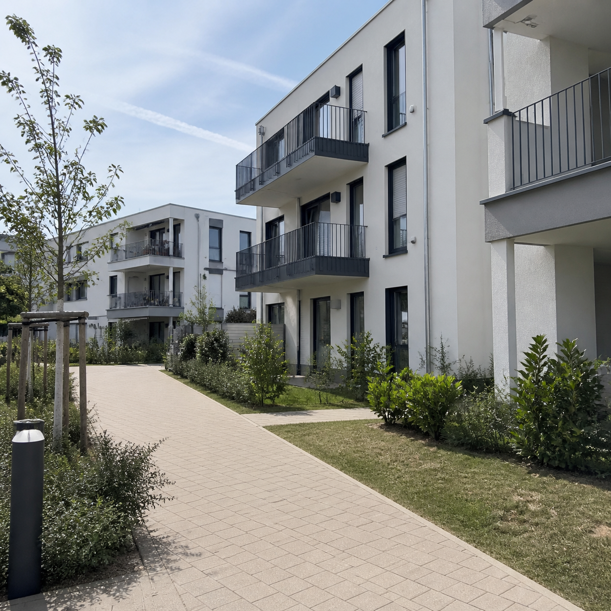 Wohnpark Sonnenhöhe mit 36 Wohneinheiten in Darmstadt