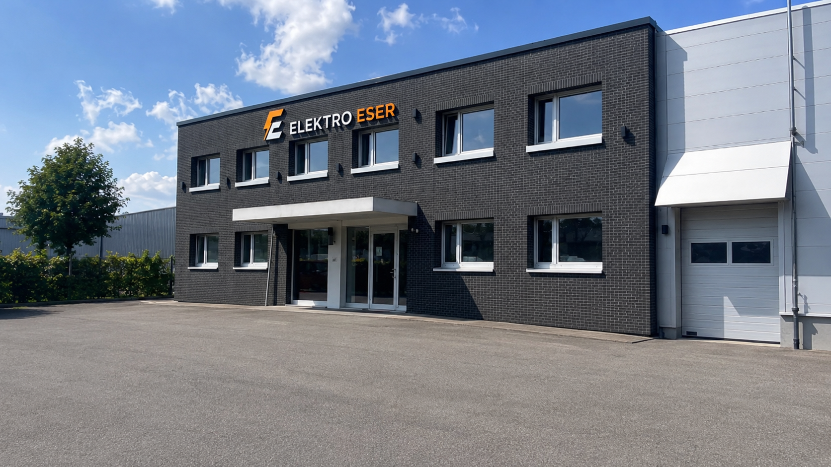 Firmengebäude von Elektro Eser